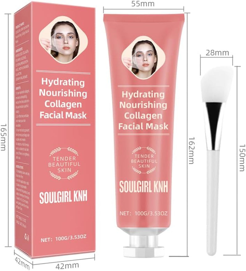 Masque Facial Pelable De Nuit Au Collagène,Masque Enveloppant De Nuit Au Collagène, Masque Enveloppant Au Collagène,Masque De Nuit Au Collagène Masque De Nuit Au Collagène,Collagen Peel-Off Mask(1Pcs)