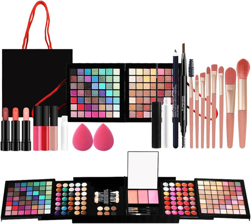 Ensembles De Maquillage Pour Femme Kit Complet,Kits De Maquillage Pour Femme | Kit De Maquillage Tout En 1,Ensemble De Cosmétiques Complet Pour Débutants Et Professionnels, Comprend Des Cosmétiques Et