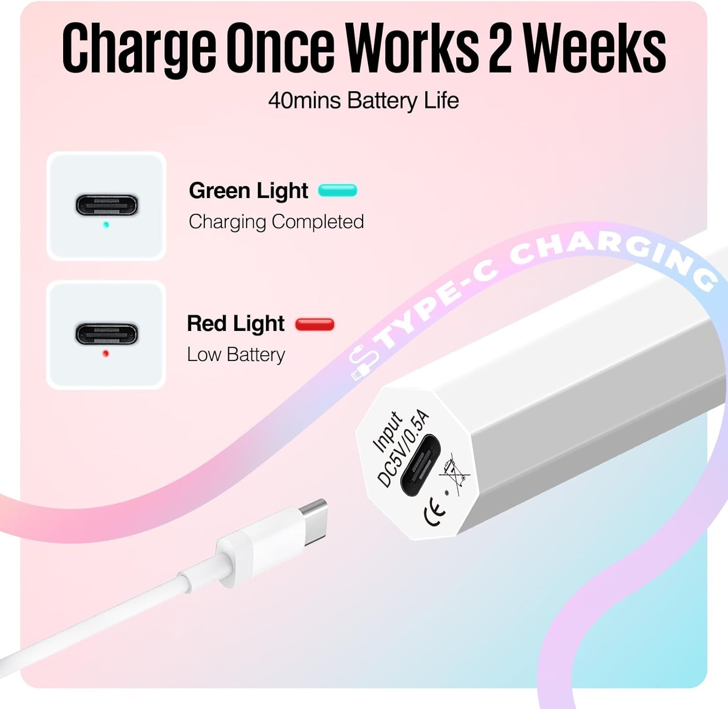 MEFA Lampe Uv Ongles Gel, 3W Lampe Uv Ongles Gel Pose Americaine Avec 2 Minuteries, USB Rechargeable, Lampe Uv Sèche Ongles Pour Vernis Semi Permanent, Polygel Durcissement Rapide Pour Femme Nail Art