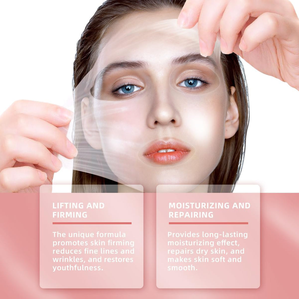 Masque Facial Pelable De Nuit Au Collagène,Masque Enveloppant De Nuit Au Collagène, Masque Enveloppant Au Collagène,Masque De Nuit Au Collagène Masque De Nuit Au Collagène,Collagen Peel-Off Mask(1Pcs)