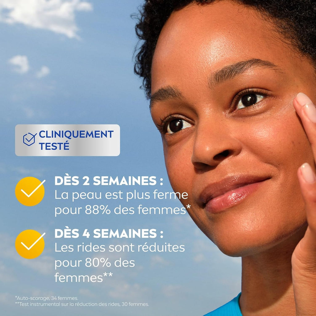 Q10 Sensitive Soin De Nuit (1 X 50 Ml), Crème anti Rides Enrichie En Q10 Pur Et Extrait De Réglisse, Crème Anti-Âge Booster De Collagène, Soin Visage Apaisant Pour Peaux Sensibles